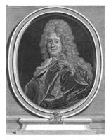 portret van pierre Surrey de heilige Remy, gerard edelinck, na hyacint streng foto