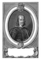 portret van gaspar de bracamonte y guzman, pieter de grapje ik, na anselmus busje romp, 1628 - 1670 foto