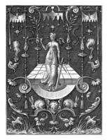 perspectief, etienne delaune, 1528 - 1583 foto