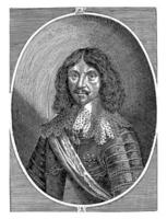 portret van henri de la tour van de Auvergne, raphaël klanten, 1621 - 1664 foto