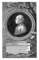 portret busje georg von bruin, Johann georg mannsfeld, 1774 - 1817 foto