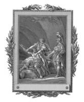 filoctetes krom Aan wraak, jean Baptiste tuinier, na Charles monnet, 1785 foto