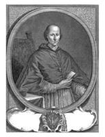portret van kardinaal giuseppe pozzobonelli, marc antonio dal met betrekking tot, in of na 1743 foto