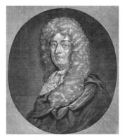 portret van baan ludolf, pieter schenk i, 1670 - 1713 foto