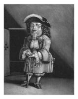 portret van hans Worrenbergh, pieter schenk i, 1670 - 1713 foto