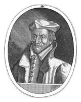 portret van John vii van schanenberg, aartsbisschop van trier, dominicus klanten, c. 1600 - c. 1615 foto