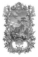 herder en herderin, carl albert von lespilliez, na francois de cuvillies sr., 1745 foto