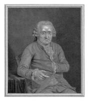 portret van henricus Schultz, pieter Hendrik jonxis, na Christelijk busje geel sr., 1772 - 1843 foto