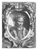 portret van piero engeltje da barga, cherubino alberti, 1563 - 1615 foto