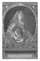 portret van philip v, koning van Spanje, georg paul busch, c. 1716 - 1756 foto