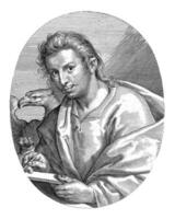 evangelist John, crispijn busje de passe i, na Gortzius Geldorp, 1574 - 1637 foto