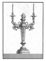 girandole met slangen, a. colinet, na jean francois veertig, 1775 - 1790 foto