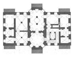 plan van kelder, carl albert von lespilliez, na francois de cuvillies sr., 1745 foto