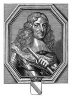 portret van claudé lamoraal de ligne i, theodor busje Merlen ik, 1619 - 1672 foto