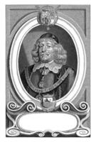portret van de markies claudé de chabot, paulus pontius, na anselmus busje romp, 1648 foto