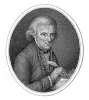 portret van dichter natale dalle laatste, gaetano Venzo, na antonio Zanotti stof, 1780 - 1843 foto