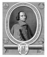 portret busje francois faure, pierre land, na f. ringaard, 1664 foto