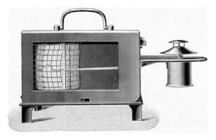 automatisch opnemer thermometer, wijnoogst gravure. foto