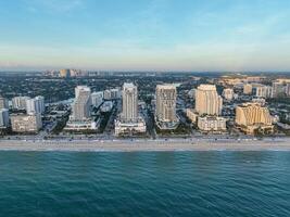 centraal strand - fort Lauderdale, Florida foto