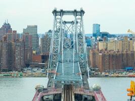 williamburg brug - nieuw york stad foto