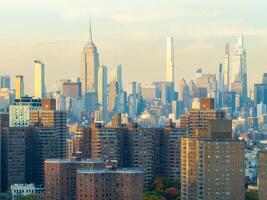 Cityscape van de stad van New York foto