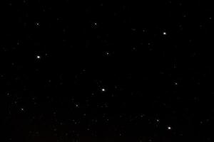 de ster in donker nacht. foto
