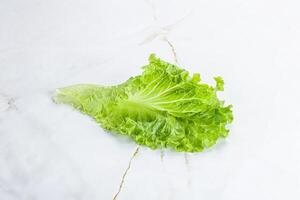 rijp groen salade sla blad foto