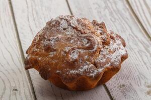 zoet en smakelijk eigengemaakt muffin foto