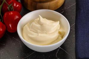 romig dip dressing saus mayonaise foto