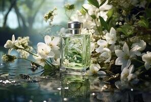 ai gegenereerd Frans Keulen bedrijf benetton eau de cologne jasmijn en jasmijn foto