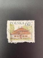 verkennen Polen filatelistisch erfgoed postzegels en historisch sites foto