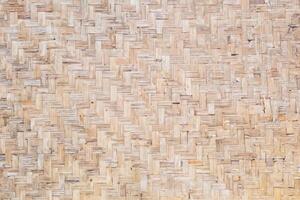 geweven bamboe textuur foto