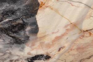 macro steen mineraal Jasper Aan zwart achtergrond foto