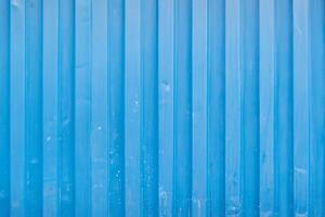 blauw Verzending houder muur textuur, industrieel esthetiek foto