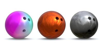 bowling ballen geven foto