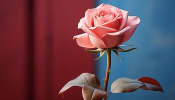 ai gegenereerd een levendig boeket van kleurrijk bloemen symboliseert liefde en viering gegenereerd door ai foto