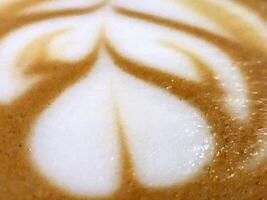 koffie schuim. structuur van koffie schuim. abstract achtergrond foto
