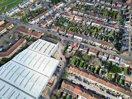 hoog hoek beeldmateriaal van centraal watford stad van Engeland Verenigde koninkrijk. maart 3e, 2024 foto