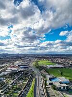 antenne visie van centraal dagenham Londen stad van Engeland uk. maart 2e, 2024 foto