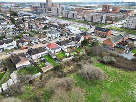 antenne visie van dagenham Londen stad van Engeland Verenigde koninkrijk. maart 2e, 2024 foto