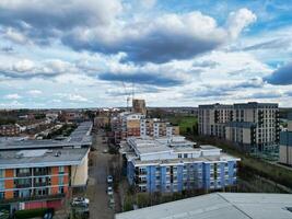 hoog hoek visie van watford stad van Engeland Super goed Brittannië. maart 3e, 2024 foto