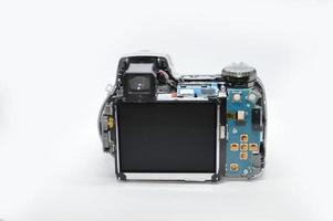 reparatie en demontage van een digitale camera foto