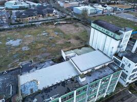 antenne visie van stad centrum van welwyn tuin stad van Engeland uk. maart 1e, 2024 foto