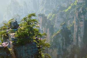 zhangjiajie bergen, China foto