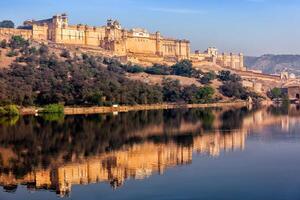 amer amber fort, rajasthan, Indië foto