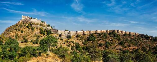 kumbhalgrh fort. rajasthan, Indië foto