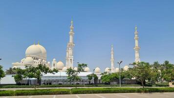 Dubai en haar meest mooi attracties vitrine de belichaming van modern luxe en bouwkundig wonderen foto