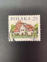 verkennen Polen filatelistisch erfgoed postzegels en historisch sites foto