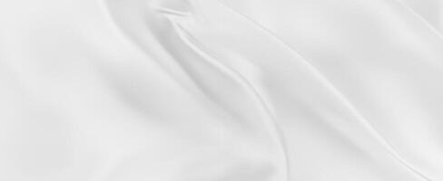 luxueus wit zijde kleding stof lijnen, getextureerde achtergrond elegantie foto