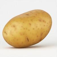 ai gegenereerd aardappel 3d model- foto